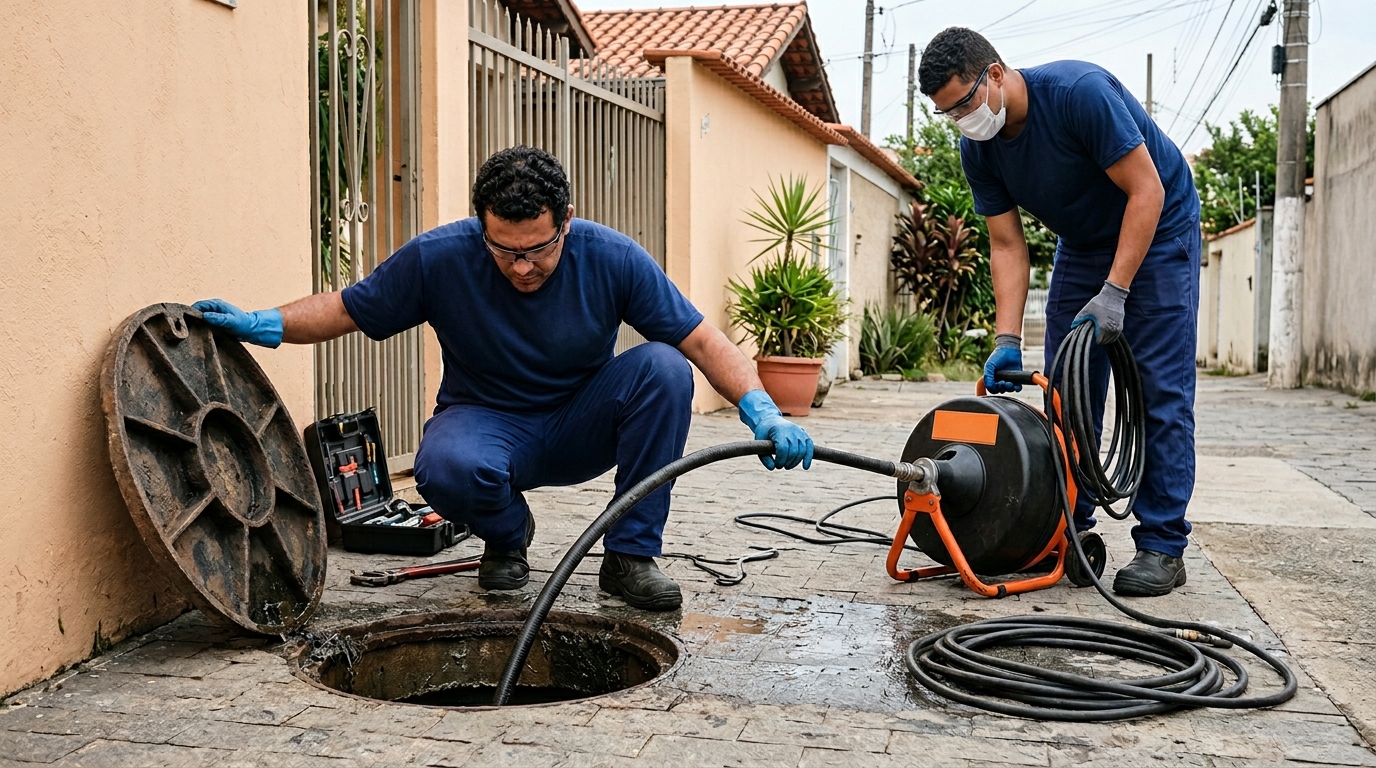 Desentupidora perto de mim em Recife-PE
